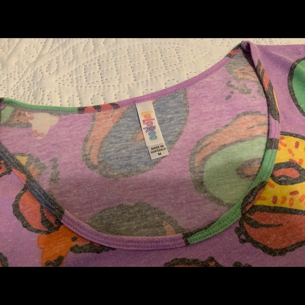 Lularoe Perfect T, doughnuts! - Picture 2 of 3